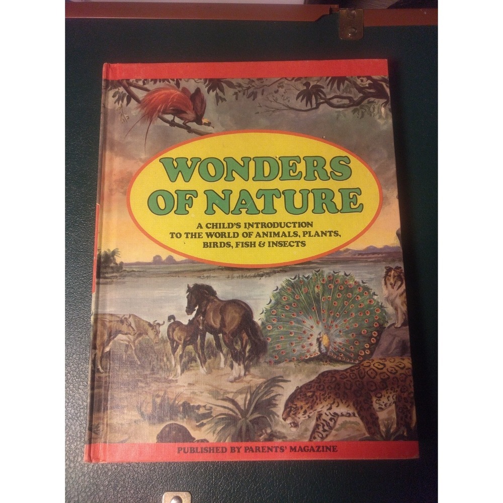 Wonders Of Nature HC Book Parent's Magazine 1974
